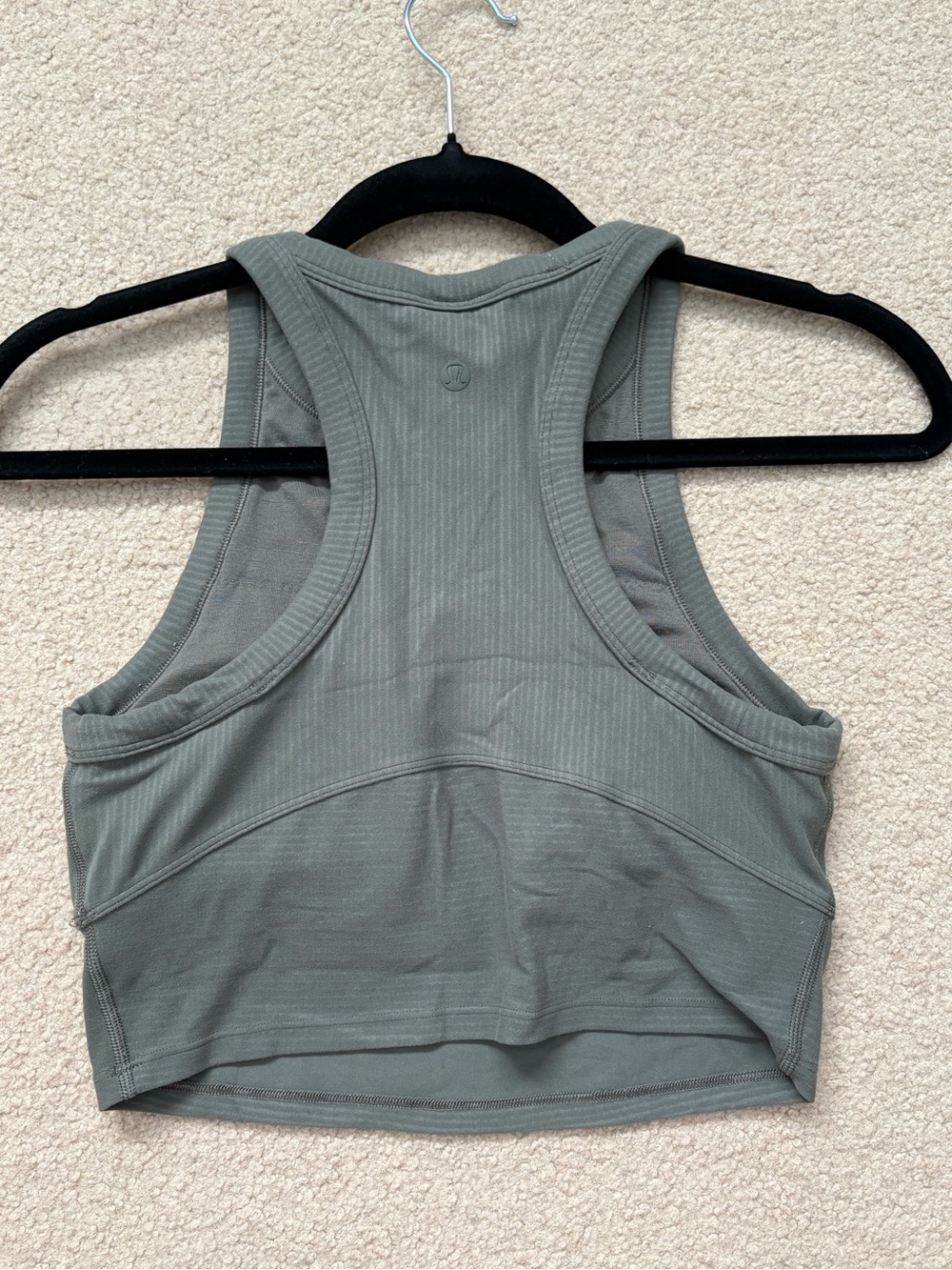Lululemon Ribbed Cropped Tank Top - Picture 2 of 3